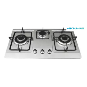 3 Burners Stainless Steel Gas stove Gas Cooktops